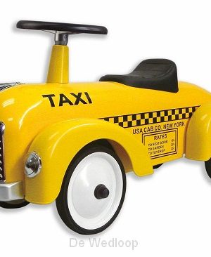 Stoere loopauto Taxi
