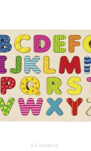 Inlegpuzzel: Alfabet 26 letters