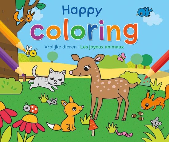 Happy Coloring – Vrolijke dieren